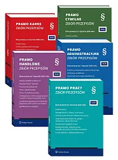 Seria z Paragrafem - PAKIET - Prawo cywilne, karne, administracyjne, pracy i handlowe. Zbiory przepisów 2026 [PRZEDSPRZEDAŻ]